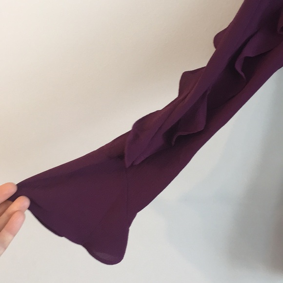 Ruffle blouse long sleeved - Picture 4 of 4